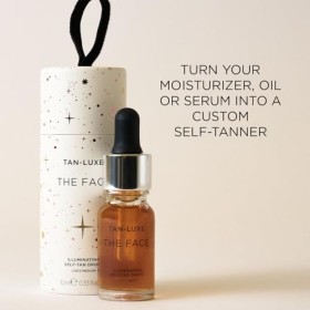 Tan-Luxe The Face Bauble Containing Travel Size Gradual Facial Self-Tan Drops, 10ml