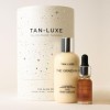 Tan-Luxe The Glow Edit | Containing Travel Sized The Gradual Self-Tan Lotion, 100ml & The Face Mini Self-Tanning Drops in Sha