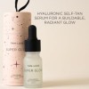 Tan-Luxe Super Glow Bauble Containing Travel Size Gradual Facial Self-Tan Serum with Hyaluronic Acid, 10ml