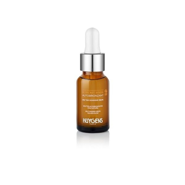 Autobronzant - Visage Effet Bonne Mine & Bronzé - HUYGENS - Hâle naturel - BIO - 15ml