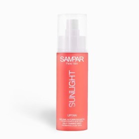 SAMPAR Sunlight Uptan - Brume Autobronzante Visage aux probiotiques, DHA Végétale & Aloe vera - Hâle naturel & Lumineux - San
