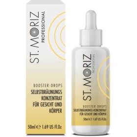 St Moriz Professional Tan Boosting Face Drops à ajouter aux soins de la peau pour un bronzage individuel, clair à foncé 50 ml