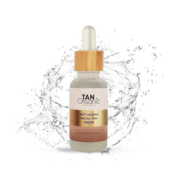 TANORGANIC Sérum bronzant anti-âge pour le visage 30 ml