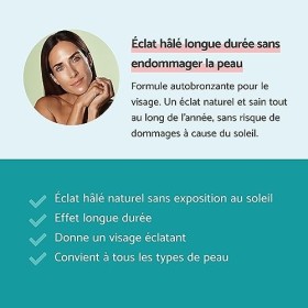 Remescar Glowing Drops 30ml - Gouttes Autobronzantes À Mélanger À Votre Hydratant - Accélérateur de Bronzage pour Obtenir un 