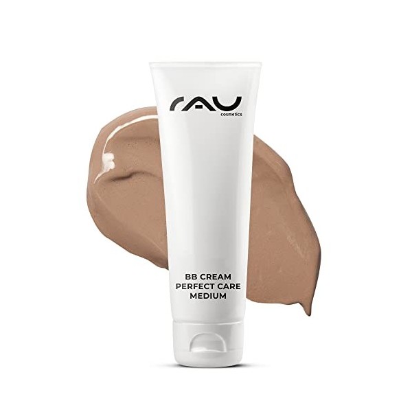 RAU Cosmetics BB Cream Perfect Care medium 75 ml pour tout type de peau - Blemish Balm Cream medium / crème de jour teintée a