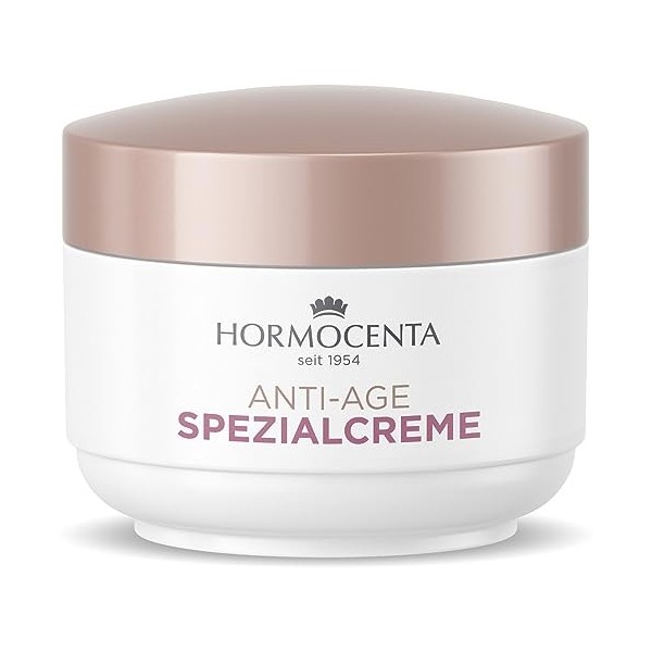 Hormocenta Crème spéciale anti-âge 75 ml – Soin anti-âge revitalisant avec complexe vitaminé, cire dabeille et huile de cart