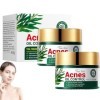 Creme Acne Visage, Crème Éclaircissante Anti-Acné Visage, Soin Hydratant Visage, Soin Visage Femme & Homme, Aide à éLiminer L