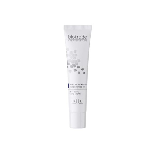 Biotrade Crème de soin intensif : 20 % dacide azélaïque et 6 % de niacinamide pour éclaircir la peau et améliorer la texture