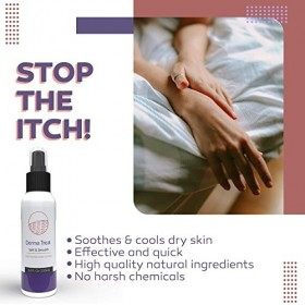 Spray DermaTreat Traitement Psoriasis et Eczema I Soin Naturel, calme le Psoriasis de la Peau et du Cuir Chevelu I Traitement