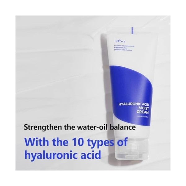 Isntree Hyaluronic Acid Moist Cream - Rich Moisturising Cream with Hyaluronic 100 ml 