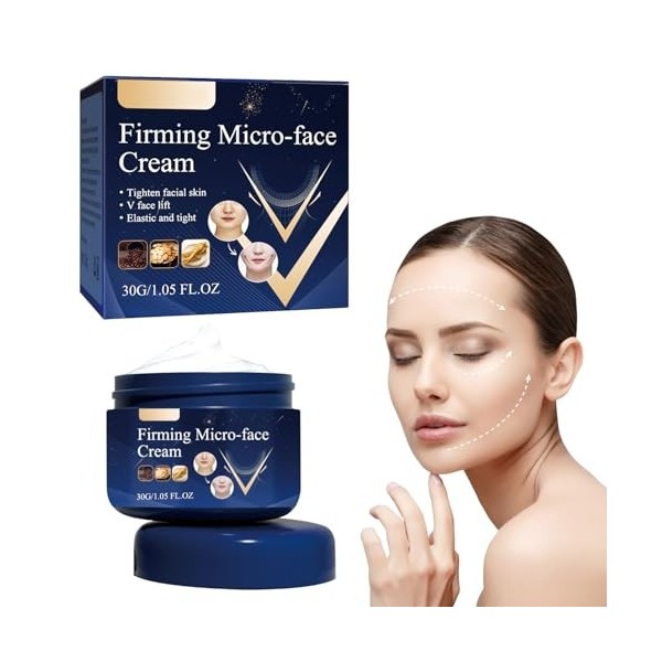 Crème raffermissante pour le visage, crème raffermissante pour le visage, crème raffermissante micro-visage, crème raffermiss