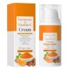 Crème Visage Curcuma Vitamine C,Creme Hydratante Visage,Curcuma Hydratation Anti-âge,Crème Curcuma Vitamine C,Crème Visage An