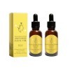 2PCS Frankincense Resin Infused Oil for Face, Organic Black Seed Castor & Jojoba Oils, Castor & Jojoba Oils for Face Anti-Agi