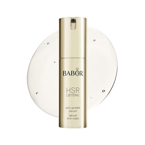 BABOR HSR LIFTING Serum Contre les Rides, Sérum Anti-Âge pour toutes les Peaux, Contre les Rides, avec de lAcide Hyaluroniqu