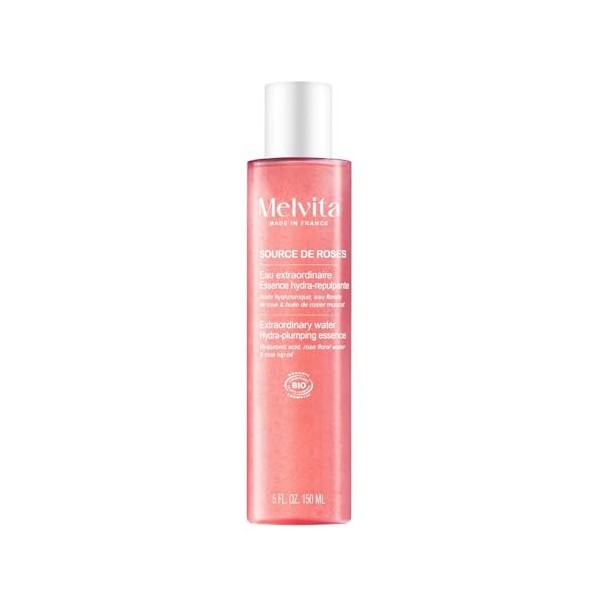 Melvita - Essence Hydra-Repulpante Source de Roses - Eau Extraordinaire - 150 ml