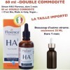 60ml. Bio Sérum à lAcide Hyaluronique Pur à 3 Poids Moléculaires, Vitamine C, Agents Anti-Rides et Anti-Âge. Hydratant, Illu