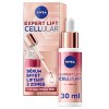 NIVEA Cellular Expert Lift Sérum visage effet liftant 3 zones 1 x 30 ml , Soin visage anti-rides concentré en Bakuchiol, Sér