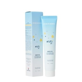 [STAR IN SEOUL] MIBYUL CRÈME AU COLLAGÈNE À LACIDE HYALURONIQUE, 75 ml, Crème hydratante pour le visage et le cou, maintient