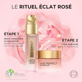 LOréal Paris Sérum anti-âge, soin hydratant contre les taches de vieillesse et les taches pigmentaires, fluide raffermissant
