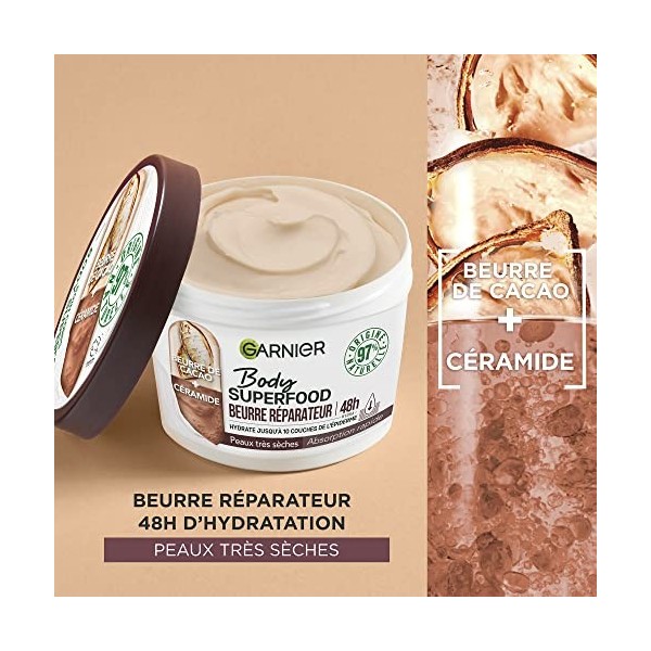 GARNIER Skin Active - Crème Hydratante Bio - Hydratation & Éclat - Nourrit, Lisse & Illumine Le Teint - Vitamine C & Agrumes 