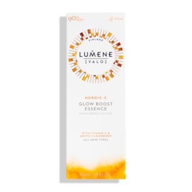 Lumene Nordic-C [Valo] Glow Boost Essence Sérum pour le visage, Sérum Glow Up à la vitamine C avec acide hyaluronique et anti
