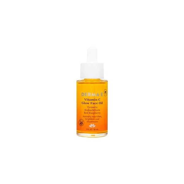 Derma-E Vitamin C Glow Face Oil For Unisex 1 oz Oil