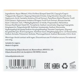 Q+A Crème Éclat Vitamine C - Crème Visage Hydratante Anti-Âge avec Collagène, Centella Asiatica et Fruits Antioxydants pour P