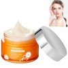 Crème à la Vitamine C,Crème au Vitamine C pour le Visage,Crème éclaircissante à la Vitamine C,Hydratant Pour Le Visage à La V