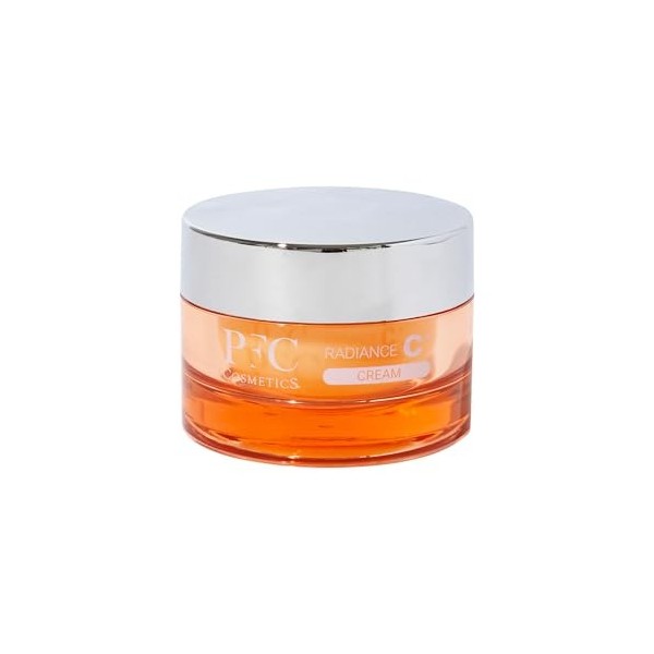 PFC Crème de Jour Hydratante pour le Visage 50 ml de Crème Vitaminée C+ Stabilisée et Coenzyme Q10. Antioxydant et Anti-âge. 