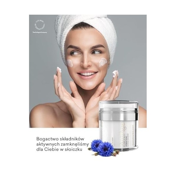 Colway - Crème Anti-Âge avec Ccollagène, Soin Anti-Rides, Crème avec Matrikines, Peptides, Rétinol et Vitamine E, Crème Anti-