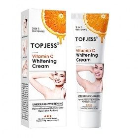 Crème Blanchissante, Underarm Whitening Cream, Crème éclaircissante pour Aisselles, Armpit Whitening Cream, Lightening Cream 