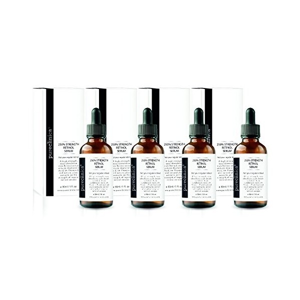 Sérum 250% Rétinol 2,5% AH 5% & Vitamine E 2% – 30ml / 1 fl oz