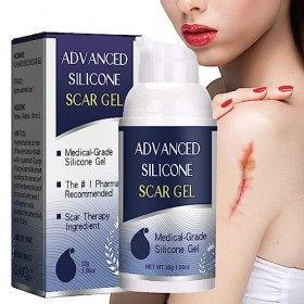 Gel de Cicatrice en Silicone,Crème Anti Cicatrices,Élimination Des Cicatrices,Gel Réparateur de Cicatrices,Advanced Scar Remo