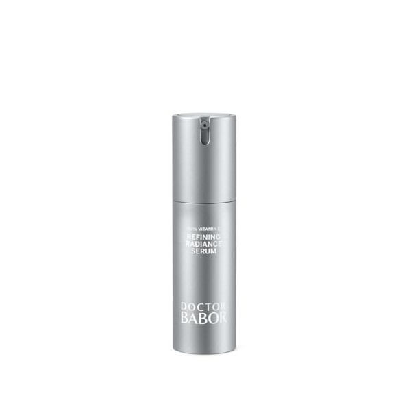 DOCTOR BABOR Refining Radiance Sérum | Avec vitamine C, acide hyaluronique et acides gras oméga-3, vitamine E | Contre les ri