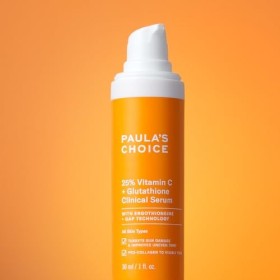 Paulas Choice Sérum Expert 25% Vitamine C + Glutathion - Sérum Visage Anti Age - Cible Les Dégâts Causés Par Le Soleil & Uni