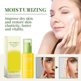 Sérum À La Vitamine C, Sérum Anti-Taches, Enrichi En Niacinamide, Sérum Soin Visage Anti-Âge, Serum Hydratant Anti Age Visage