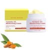 Crème Éclaircissant Curcuma Visage,Crème Anti-Rides Curcuma,Crème Hydratante Curcuma Visage,Crème Anti-âge Curcuma,Crème Répa