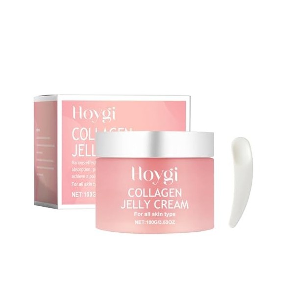 Collagen Jelly Cream 100g Crème Anti-Âge Au Collagène Pour Le Visage Korean Face cream Collagen Face Mask Stimule lhydratati