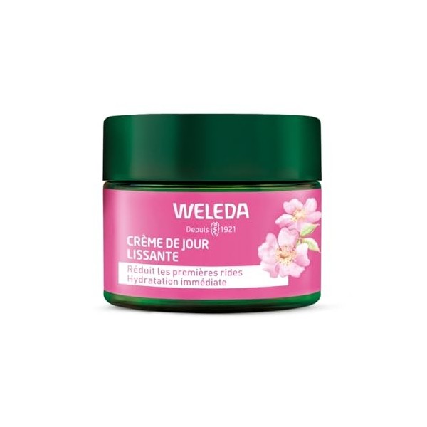 WELEDA - Crème de Jour lissante Rose musquée & Thé blanc - NATRUE - 40ml