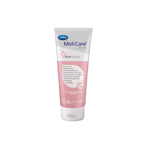 MoliCare Skin - Crème Dermoprotectrice Pour Protéger la Peau des Parties Intimes - pH Neutre à la Peau - 200 ml