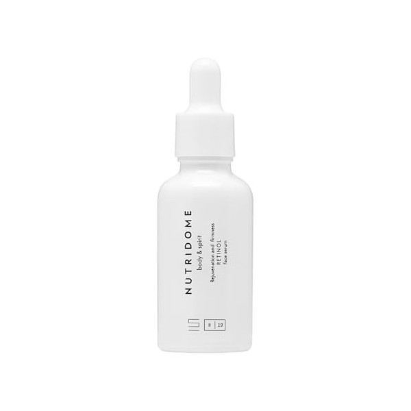 Nutridome - Sérum visage avec 0,9% de rétinol 30 ml - Sérum pour le visage, rajeunissant, anti-rides, lissant, éclaircissant,