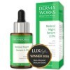 DERMAWORKS Retinol Serum Visage 2.5% + Vitamine E et Acide Hyaluronique Soins pour le Visage Anti-âge Anti-rides Anti Tache S