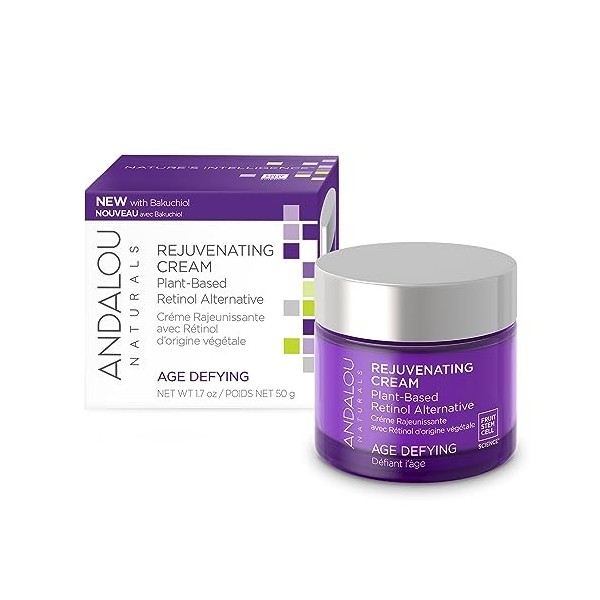 ANDALOU NATURALS Age Defying Plant-Based Retinol Cream, 1.7 OZ