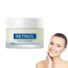 Mikabila 09, F 50g Crème Visage Hydratante au Rétinol, Retinol Cream Moisturizer, Crème Anti-âge au Rétinol, Crème Anti-Âge 