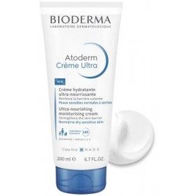 Bioderma Atoderm Crème Ultra Crème Hydratante Ultra-Nourrissante 200 ml