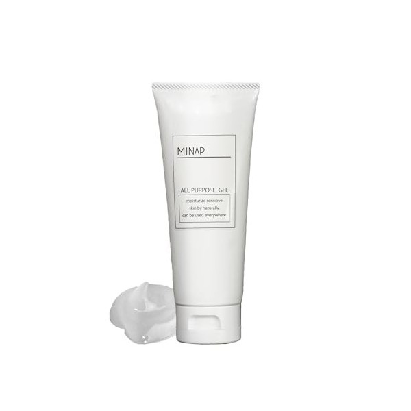 MINAP Gel Tout-en-un -Crème hydratante pour le visage, hydratation longue durée,- Rétinol + + 3 Céramides-Soin Anti-Âge Hydra