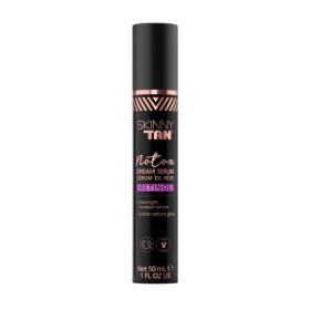 Skinny Tan Notox Retinol Dream Serum - Sérum de faux bronzage progressif de nuit, faux bronzage pour le visage avec sérum ant