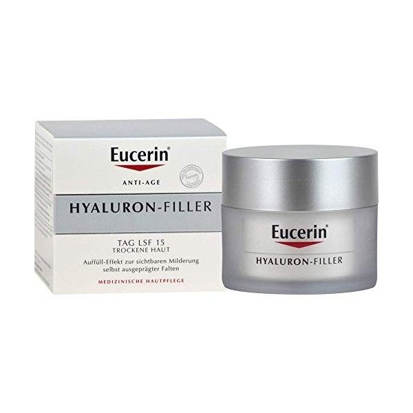 Eucerin Hyaluron-Filler Tagespflege für trockene Haut, 50 ml Crème