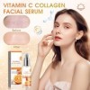 Allony Serum Hydratant Anti Tache Visage, 50ml Vitamine C Serum Visage+50ml Retinol Serum Visage, Sérum Vitamine C, éclaircir