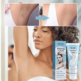 Crème Blanchissante Femme,Creme Anti tache Visage, Taches Solaires,Teint Uniforme, produit eclaircissant peau noir, 60ml